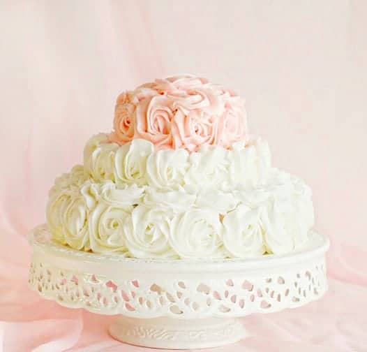 Rosette Birthday Cake!