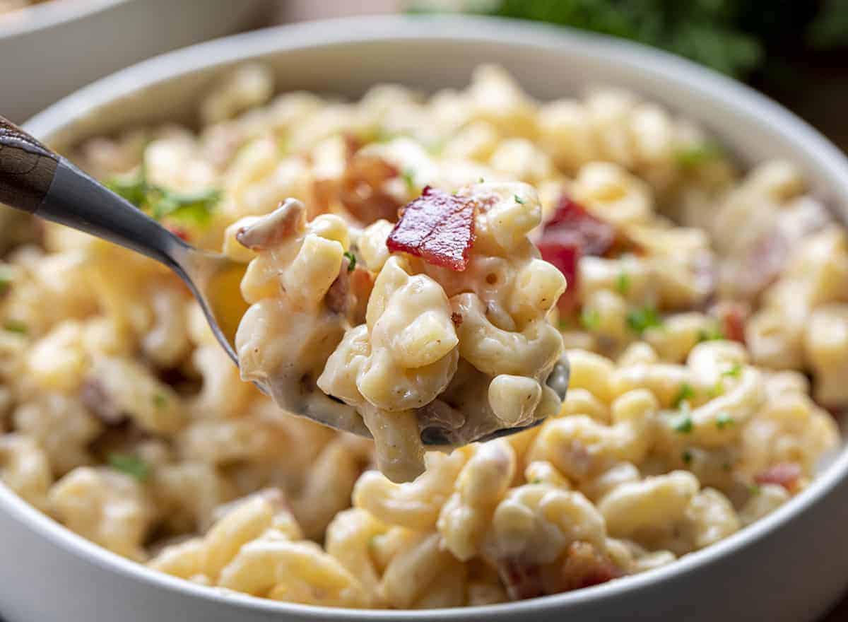 Spoonful of Bacon Macaroni and Cheese 
