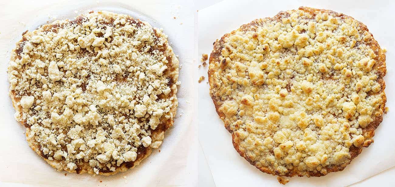 Cactus Bread Before Baking and After Baking