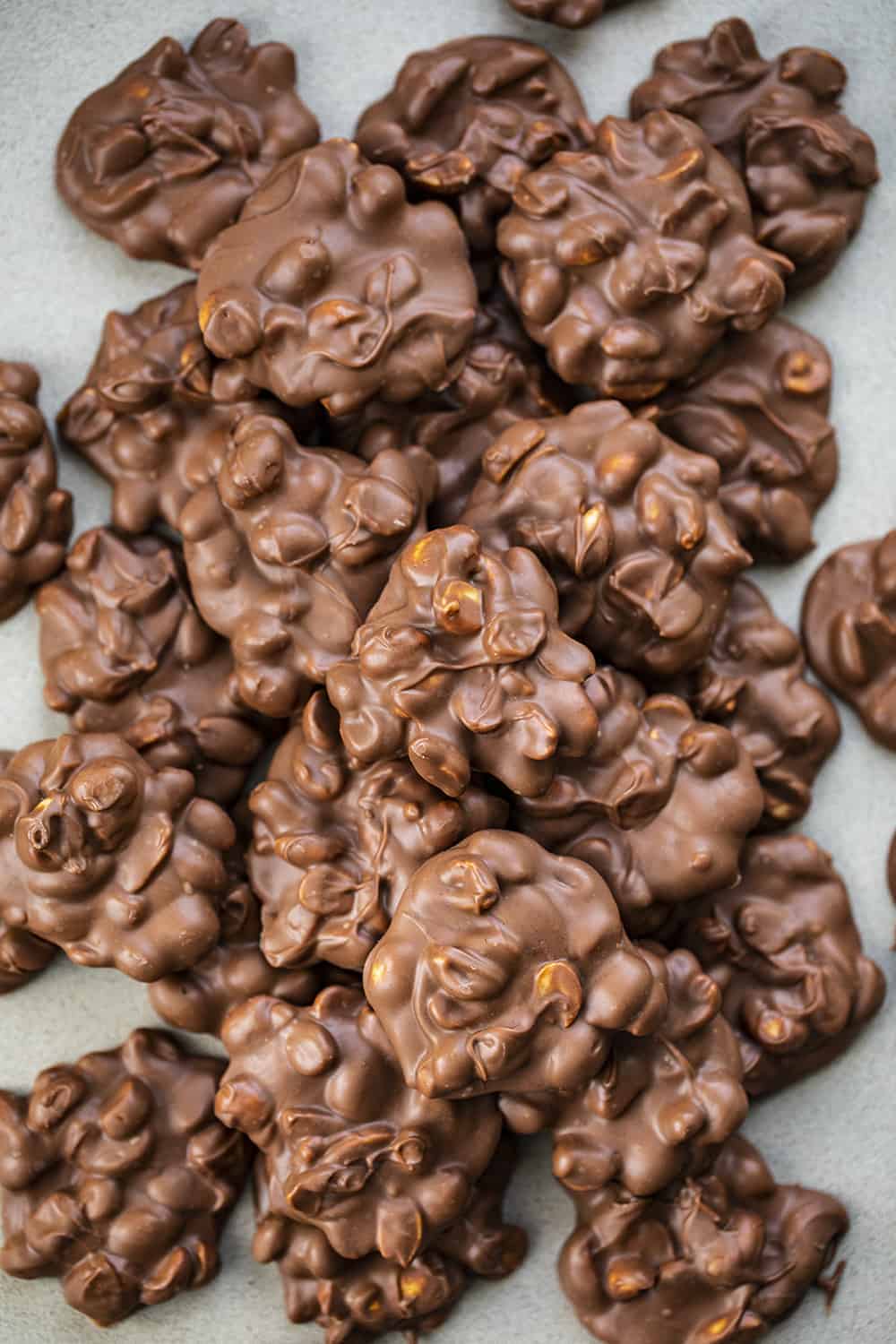 Crockpot Candy from Overhead