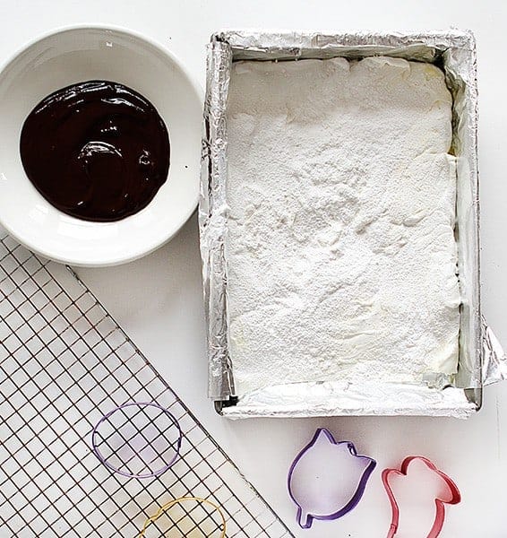 Chocolate Dipped Homemade Marshmallows