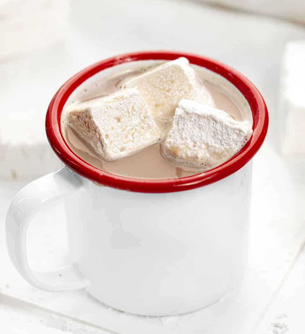 Hot Cocoa with Mini Homemade Marshmallows
