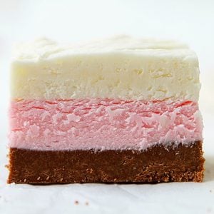 Neapolitan Fudge! A Great NO BAKE dessert!