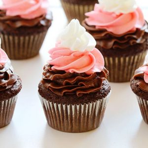 Neapolitan Frosting Cupcakes!