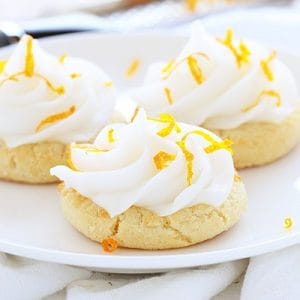 Orange Creamsicle Sugar Cookies!