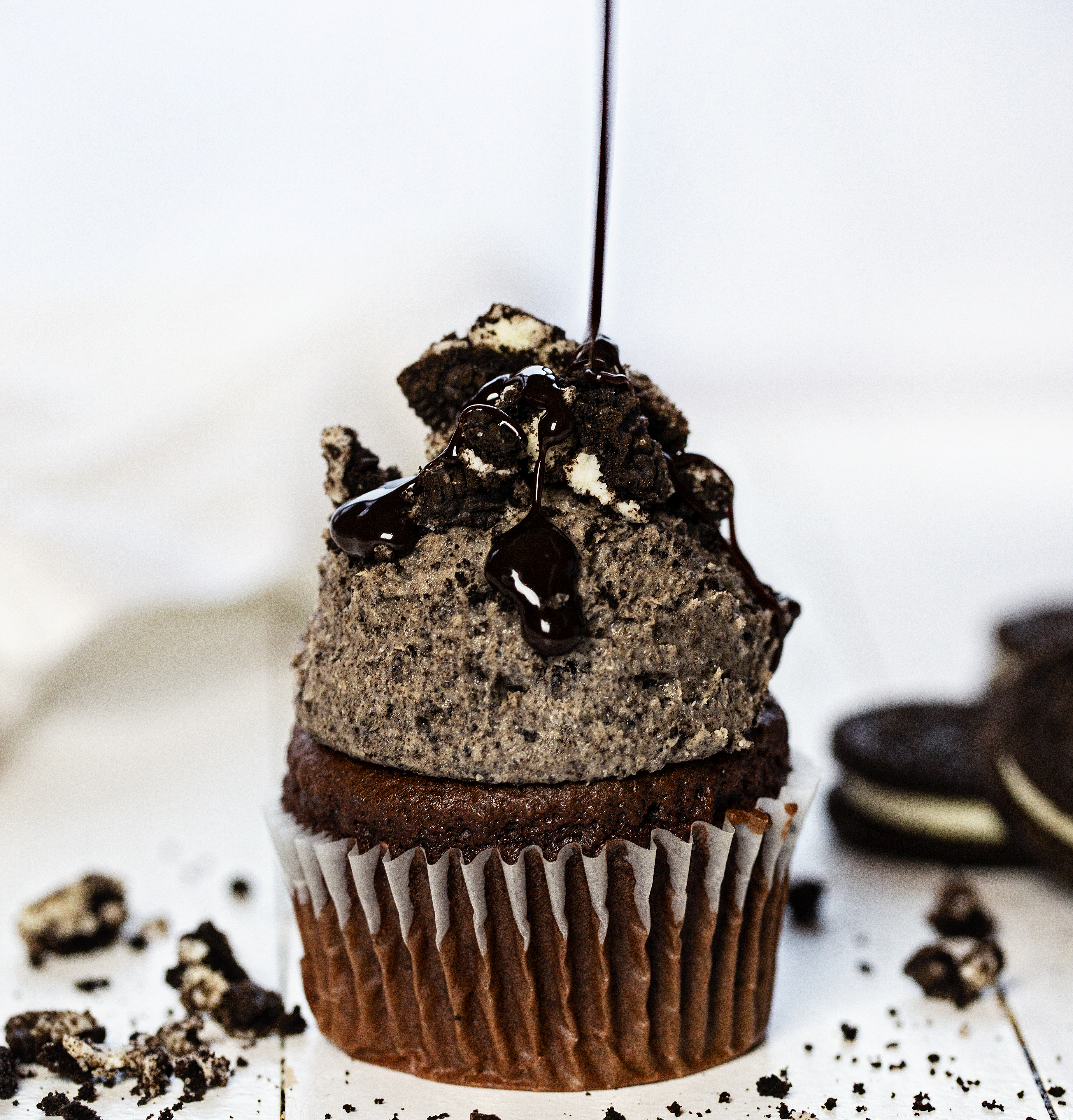 Chocolate Cupcake with Oreo Buttercream Recipe