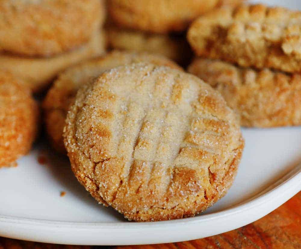 From Scratch Peanut Butter Cookies