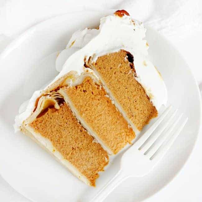EASY Pumpkin Pie in a CAKE!