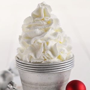 Homemade Peppermint Whipped Cream
