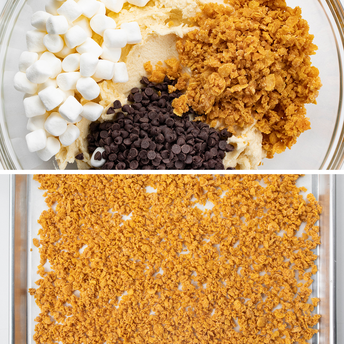 Process for Cornflake Marshmallow Cookies {Milk Bar Copycat}